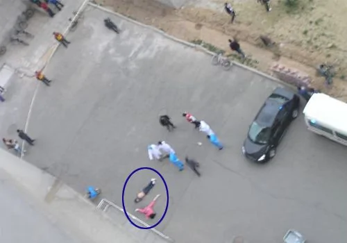中國傳媒大學一男一女兩學生跳樓 全部面部着地