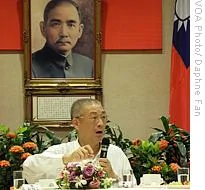 台灣行政院長吳敦義在記者會上回應胡錦濤的國慶演說