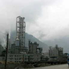中国四川的一家工厂