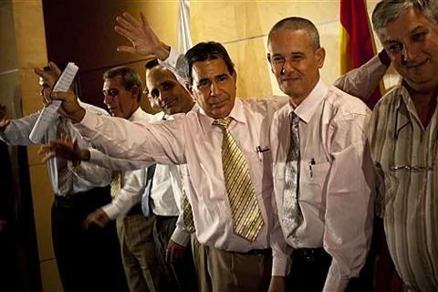 获释古巴政治犯抵达西班牙