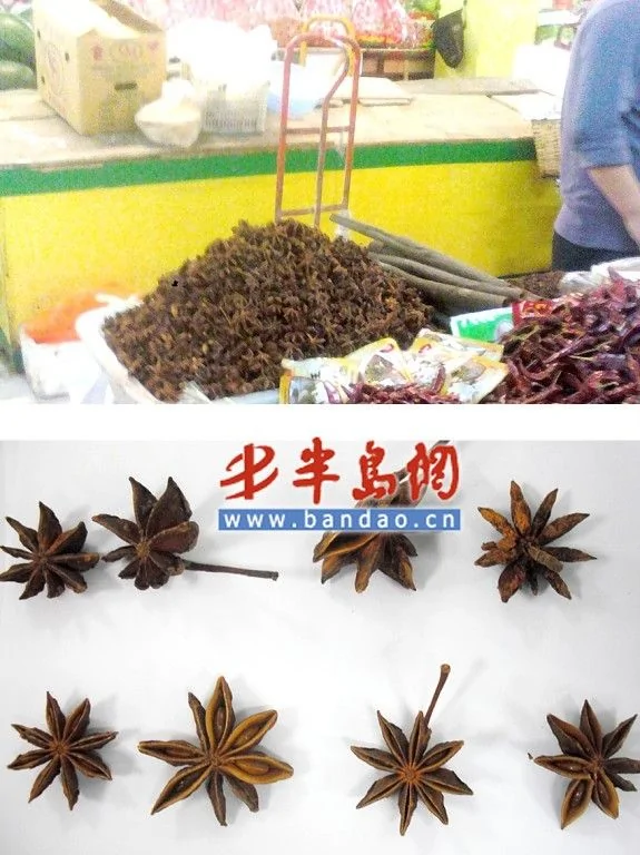 青岛市场出现假八角茴香 食用后对人体有害