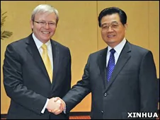 陆克文：要做好对中国动武准备