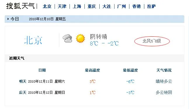 北京到底刮的幾級風，5、6、7、8還是10？
