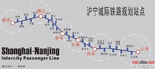 高鐵還是地鐵:上海到南京要停21個站