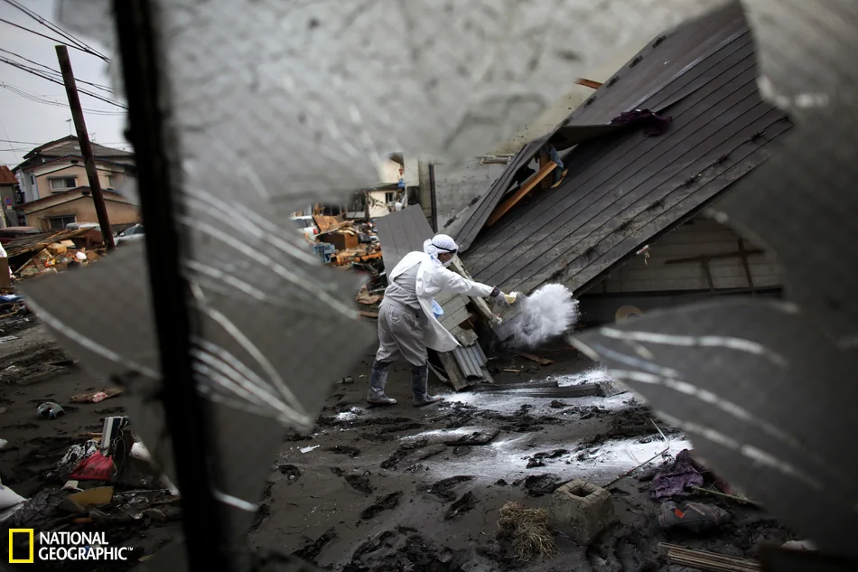 日本海嘯20張最難忘照片：船舶衝上廢墟