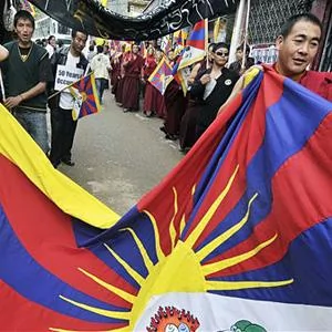 西藏旗幟