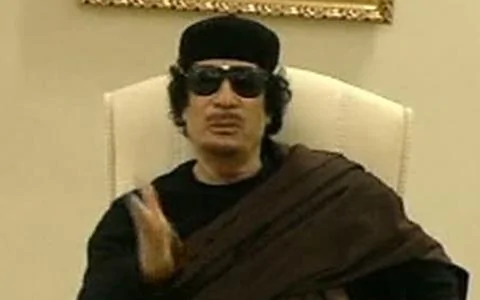 利比亚领导人卡扎菲(资料照片)