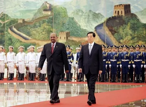 苏丹总统巴希尔访问中国大陆