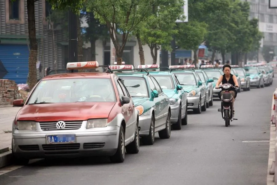 杭州發生大規模計程車停運事件