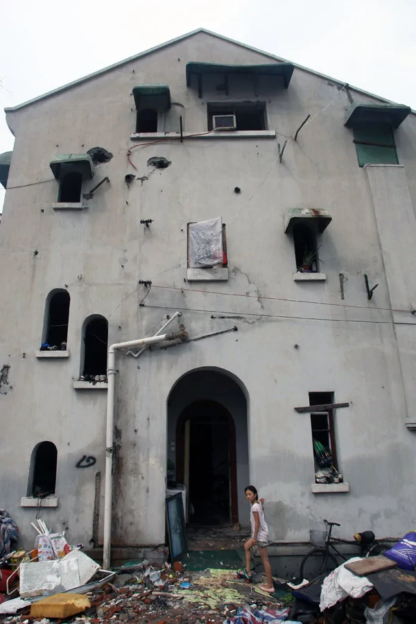 霍元甲在上海的“精武门”百年会址面临拆迁(高清组图)