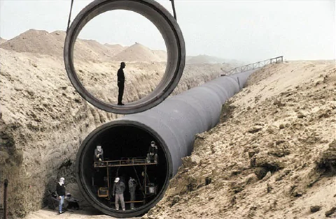 英媒：卡扎菲或利用韩企修建的大水渠潜逃