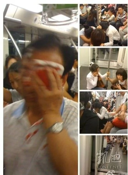 上海10號線發生列車追撞