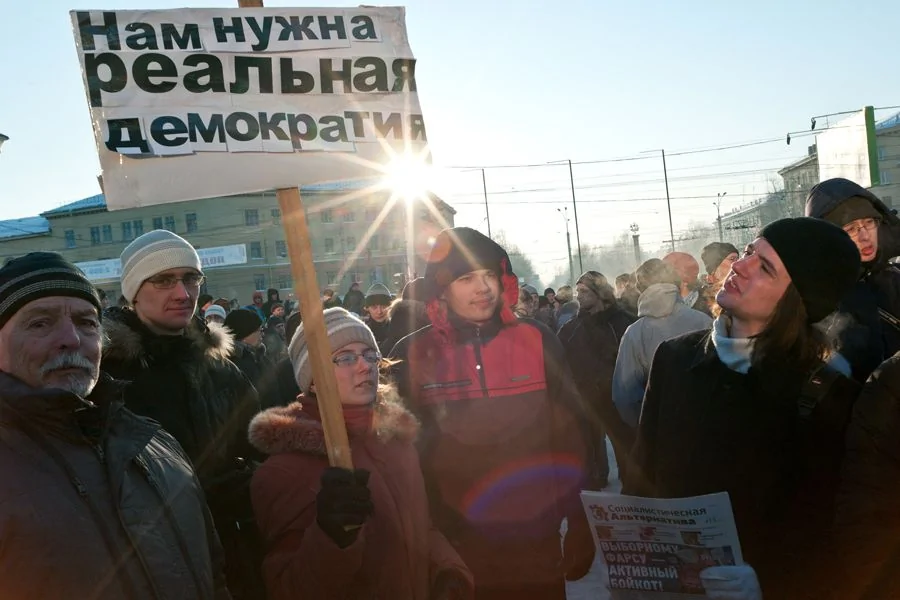 俄50个城市爆发大规模示威要求议会重选