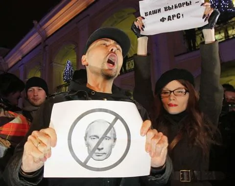 俄罗斯反对普京游行