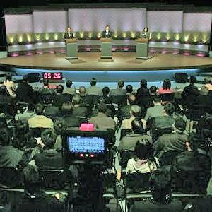 台湾最后一场总统参选人电视辩论会