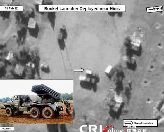 美国公布叙利亚重装部队部署卫星照片