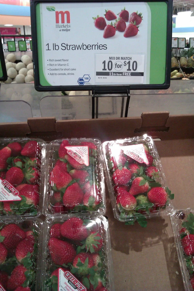 美国草莓比中国草莓便宜多?
