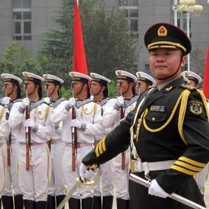 中国三军仪仗队海军分队 (资料照片) 