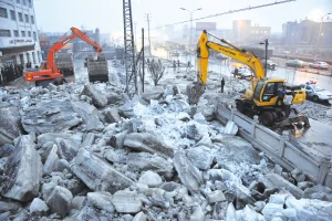 乌鲁木齐米东区突发融雪性洪水
