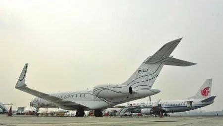 揭秘中國富豪私人飛機：飛一趟成本五六十萬(組圖)