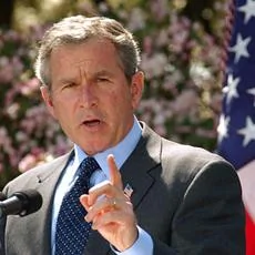 美国前总统小布什(资料照片)