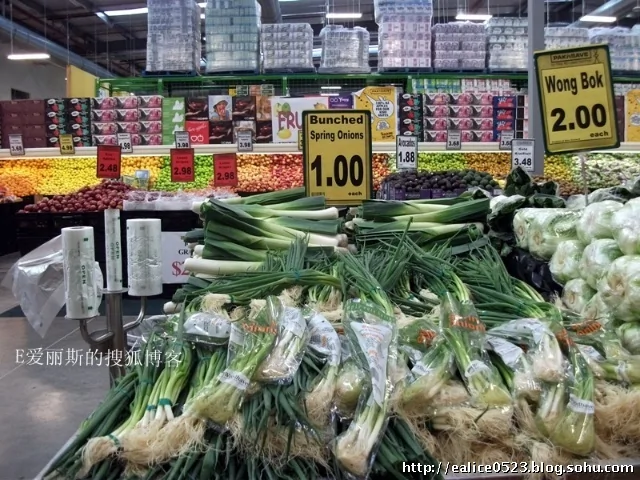 實拍紐西蘭首都超市菜價
