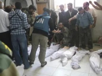 國際社會嚴厲譴責敘利亞胡拉鎮大屠殺