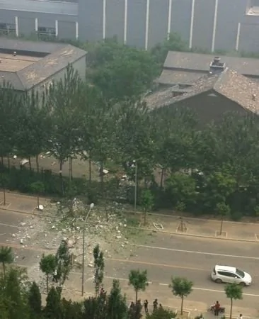 北京太阳宫热电厂发生爆炸 已造成两死一伤