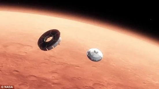 揭秘好奇號火星車登陸過程:時速2萬公里降至零(組圖)