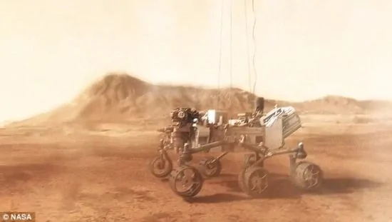 揭秘好奇號火星車登陸過程:時速2萬公里降至零(組圖)