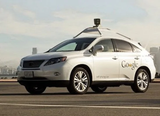 谷歌無人駕駛汽車（騰訊科技配圖）