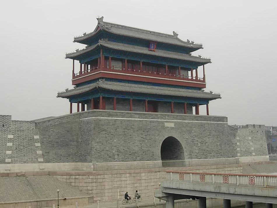 永定门重建 1954拆除时林徽因断言重建也是赝品