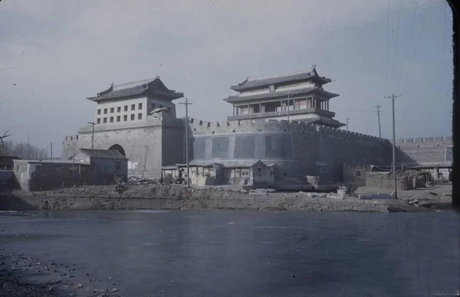 永定门重建 1954拆除时林徽因断言重建也是赝品