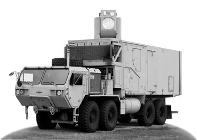 波音公司研发的激光战车。