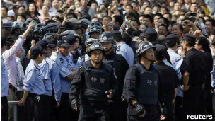 宁波镇海抗议 27/10/2012
