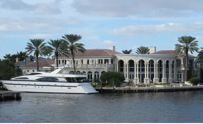 超豪华 晒晒美国富人的房子和船
