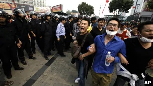 寧波抗議