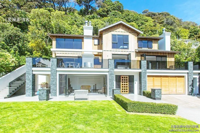 在紐西蘭，窮人富人都住在別墅里
