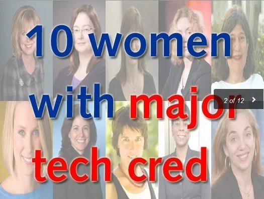 科技界十大女強人出爐：你認識其中幾位？(組圖)