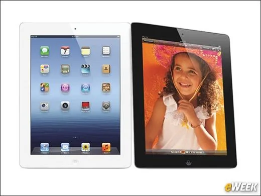 苹果平板电脑 iPad。(图：eWeek)