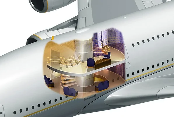 全球首架A380私人飛機或售4.85億如「飛行宮殿」(組圖)