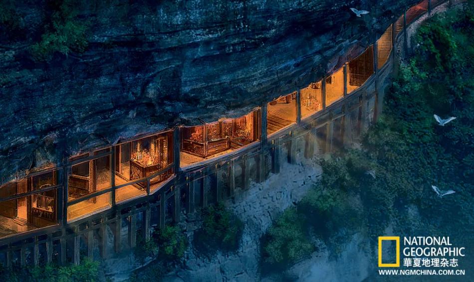 绝壁上的龙迹：重庆綦江莲花保寨恐龙大发现(高清组图)