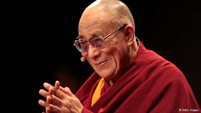 LONDON, ENGLAND- JUNE19: His Holiness the Dalai Lama,76, appears at Royal Albert Hall on June19,2012 in London, England. The exiled Buddhist Tibetan leader is on national tour of the United Kingdom with visits to Manchester, Leeds and London.(Photo by Rosie Hallam/Getty Images)