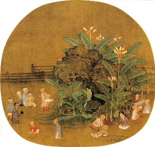 中國古代的小朋友-嬰戲圖