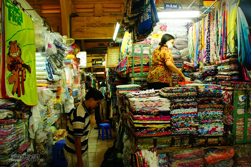 越南槟城市场活色生香的西贡百姓生活