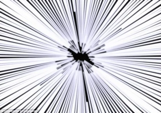超光速飞行时能看到什么：恒星拉伸似光盘(组图)