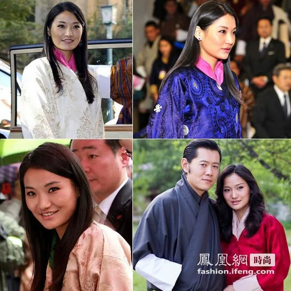 不丹容貌倾国倾城年轻王后贝玛背六万爱马仕手袋(组图)