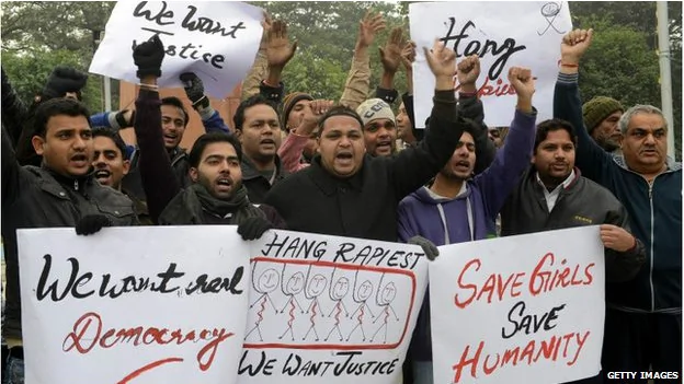 反強姦抗議運動席捲印度