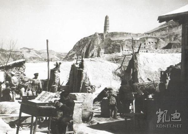 国军占领延安后 当地百姓的样貌