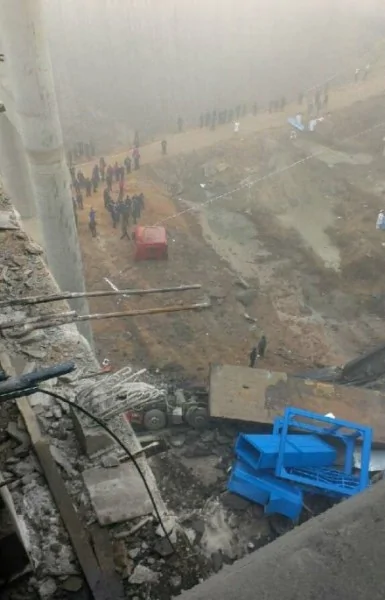 连霍高速河南段义昌大桥因爆炸坍塌已致26人死亡(图文/视频)